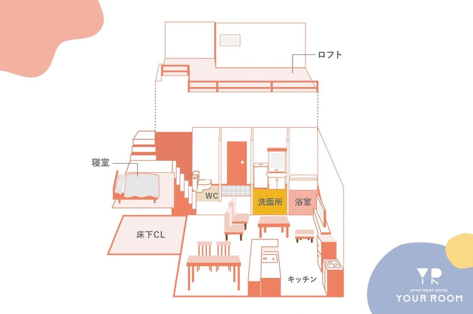 Your Room 熊本駅 Exterior foto